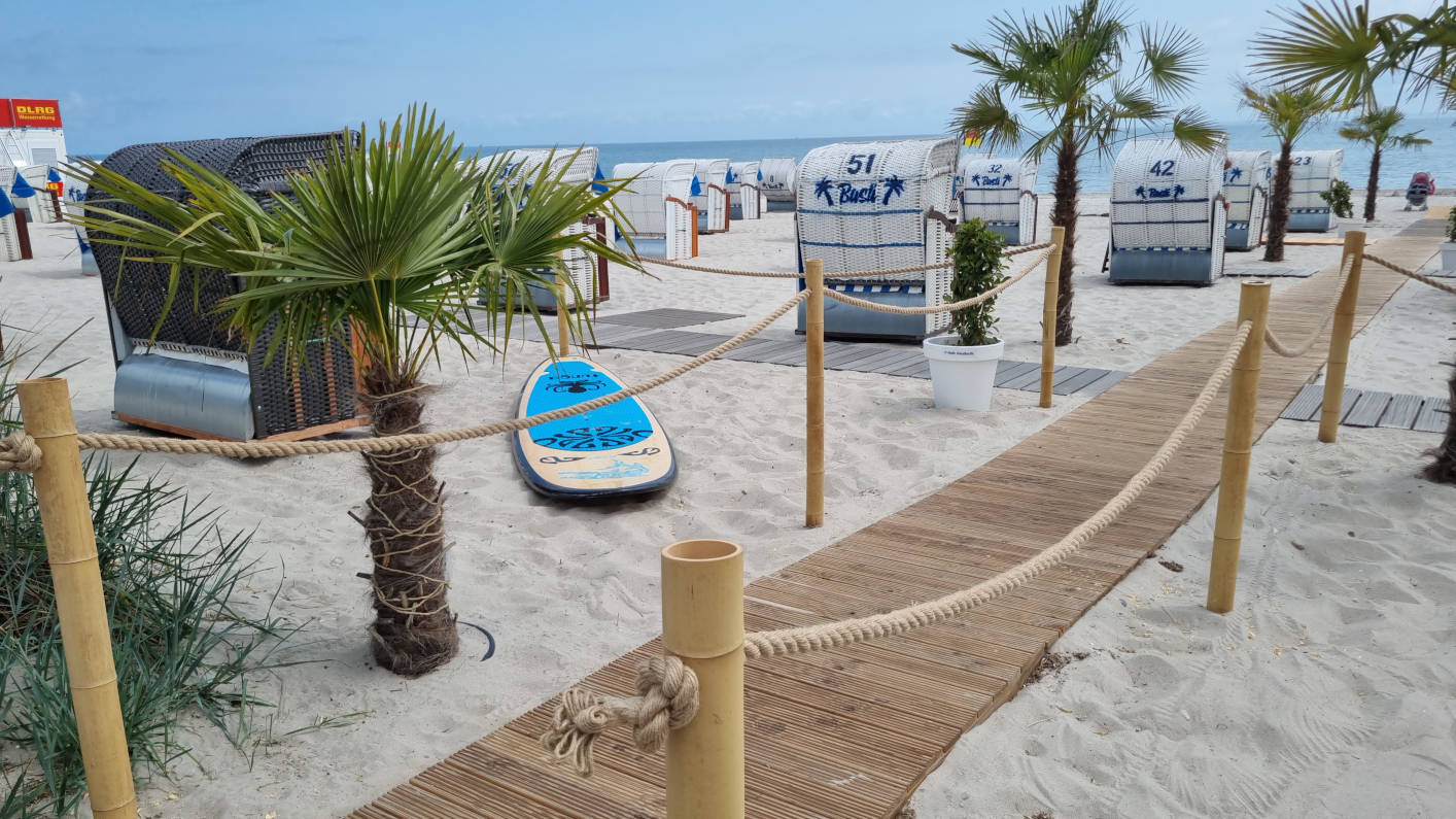 Bastis Strandkoerbe Steg 2