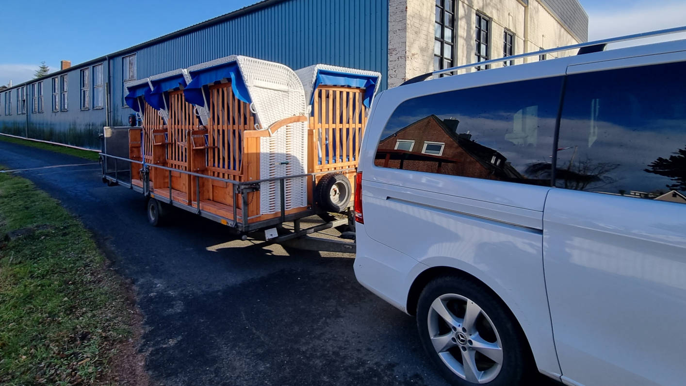 Strandkorb Transport